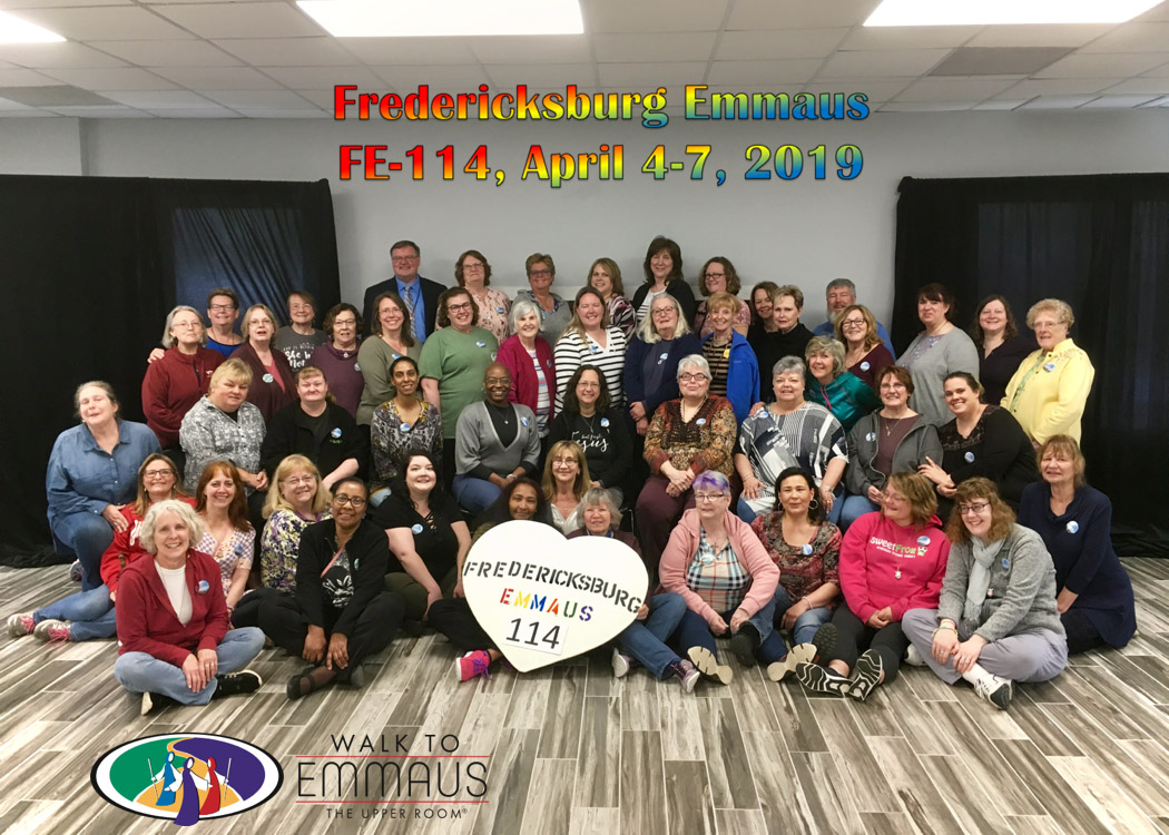 Pilgrims and Team of FE-114 at Camp Happyland on April 4-7, 2019