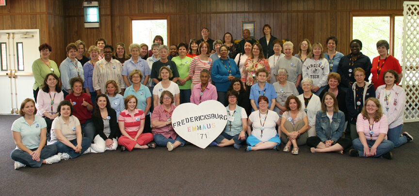 Pilgrims and Team of FE-71 at Camp Happyland on May 1–4, 2008
