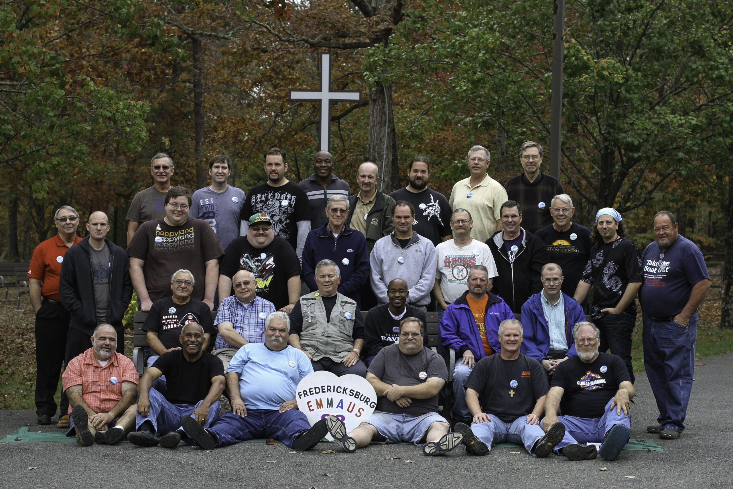 Pilgrims and Team of FE-99 at Camp Happyland on October 25–28, 2012