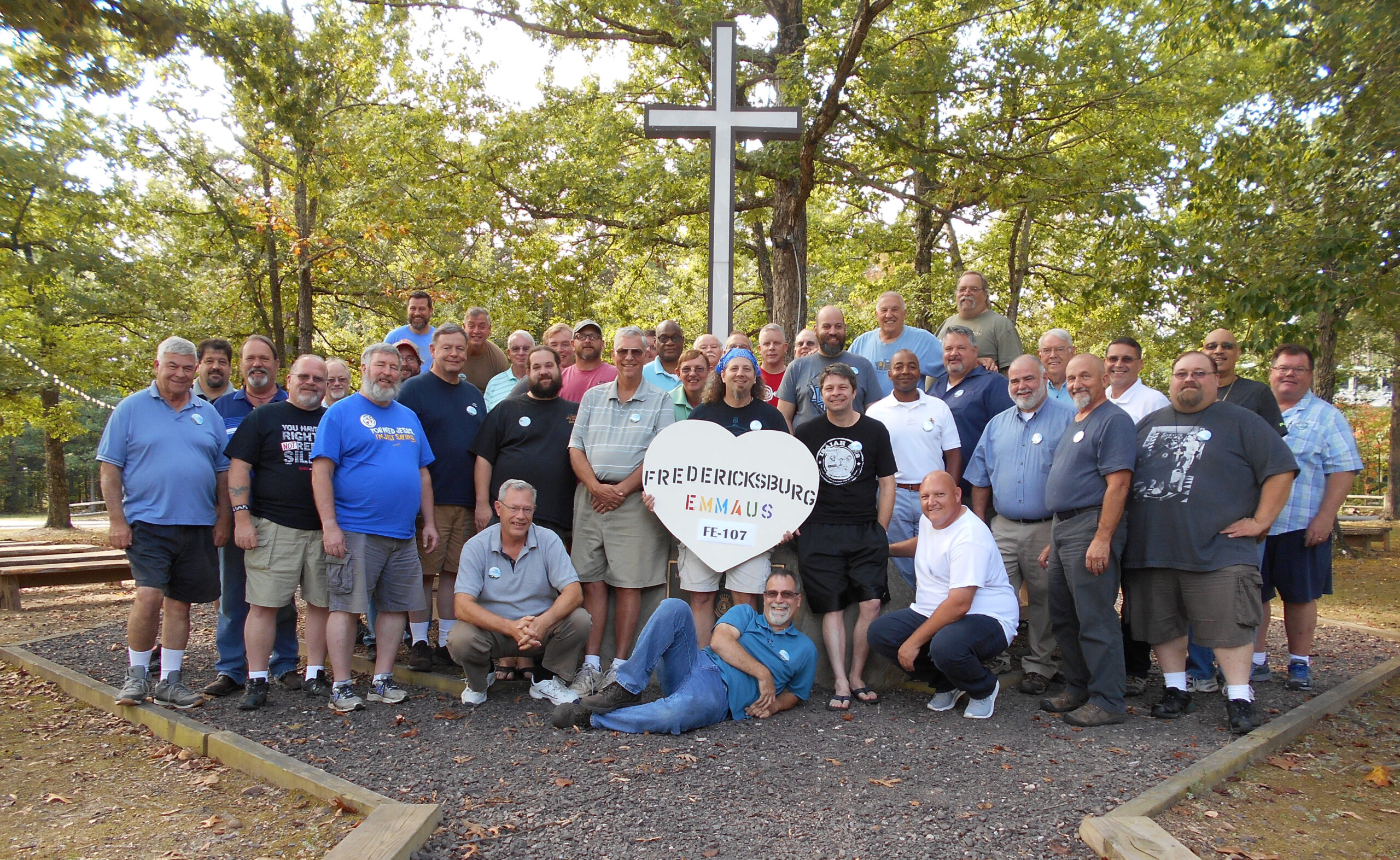 Pilgrims and Team of FE-107 at Camp Happyland on September 21-24, 2017