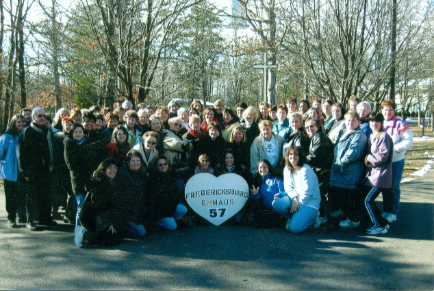 Pilgrims and Team of FE-57 at Camp Happyland on March 3-6, 2005