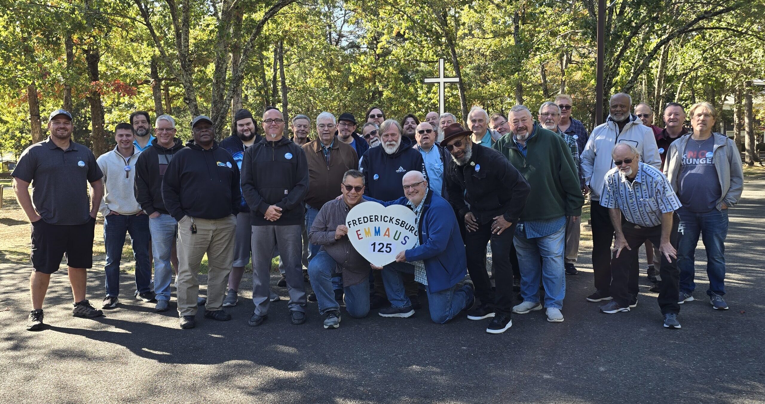 Pilgrims and Team of FE-125 at Camp Rappahannock on October 9-12, 2025